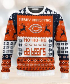 Chicago Bear Merry Christmas Ugly Christmas Sweaters