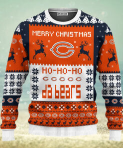 Chicago Bear Merry Christmas Ugly Christmas Sweaters