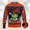 Bigfoot Surfing Ugly Christmas Sweater