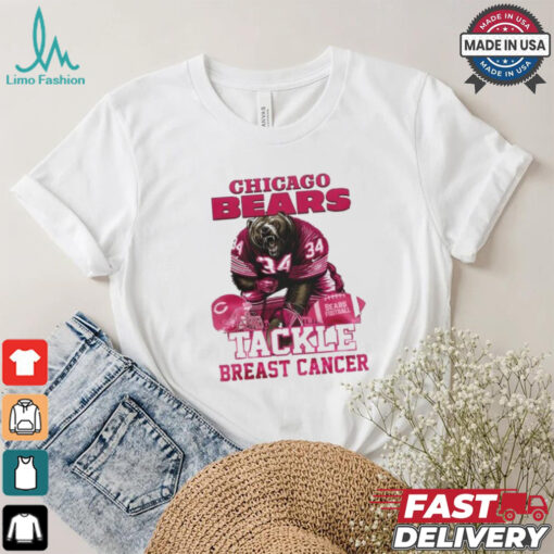 Chicago Bears Tackle Breast Cancer 2024 T shirt