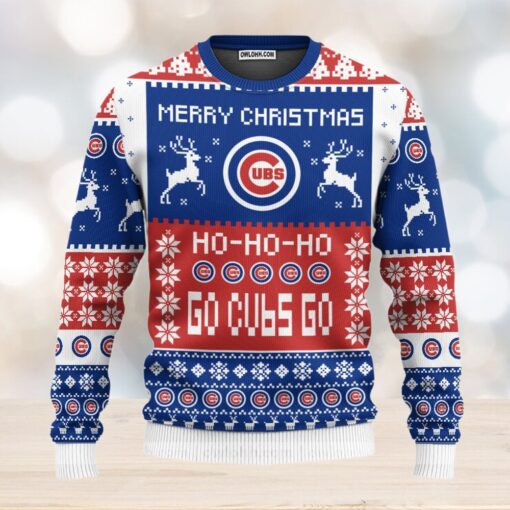 Chicago Cubs Merry Christmas  Ugly Christmas Sweaters