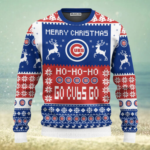 Chicago Cubs Merry Christmas  Ugly Christmas Sweaters