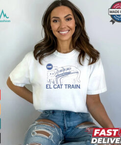 Chicago El Cat Train 2024 T Shirt White