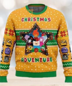 Christmas Adventure Time Ugly Christmas Sweater – Fun Holiday Sweater for Adventure Fans