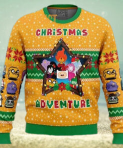 Christmas Adventure Time Ugly Christmas Sweater – Fun Holiday Sweater for Adventure Fans