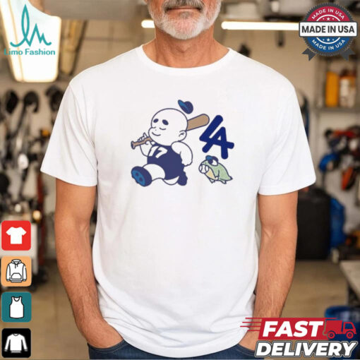 Chunky LA Baseball Baby 10oz Fleece Shirt