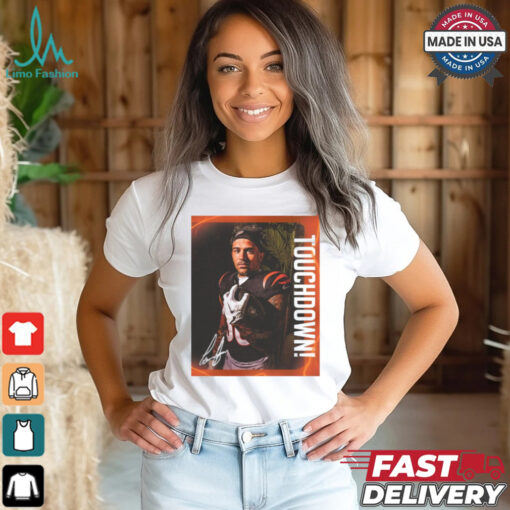 Cincinnati Bengals Chase Brown Touchdown Signature Poster t shirt