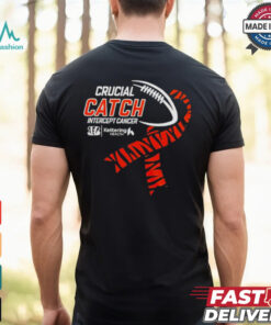 Cincinnati Bengals Footbakll NFL Crucial Catch Intercept Cancer shirt