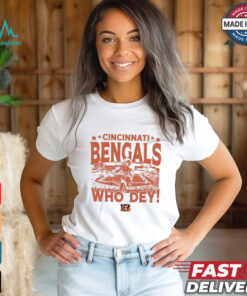 Cincinnati Bengals Gameday Who Dey Vintage Stadium Shirt