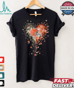 Cleveland Browns Crystal Heart Shirt