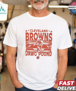 Cleveland Browns Gameday Dawg Pound Vintage Stadium Shirt