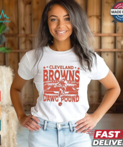 Cleveland Browns Gameday Dawg Pound Vintage Stadium Shirt