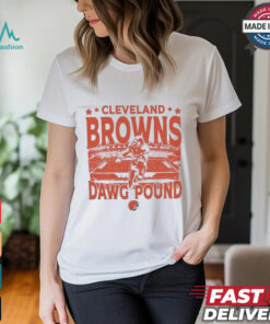 Cleveland Browns Gameday Dawg Pound Vintage Stadium Shirt