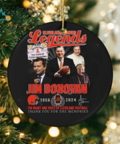 Cleveland Browns Jim Donovan 1956 2024 The Heart And The Voice Of Browns T Shirt