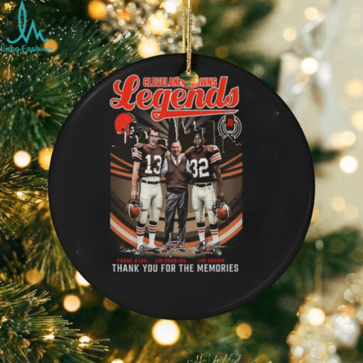 Cleveland Browns Legends Thank You For The Memories T Shirt