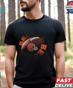 Cleveland Browns Spiral Heavyweight T Shirt