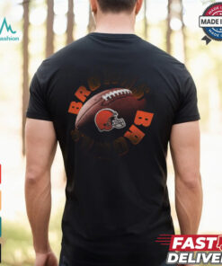 Cleveland Browns Spiral Heavyweight T Shirt