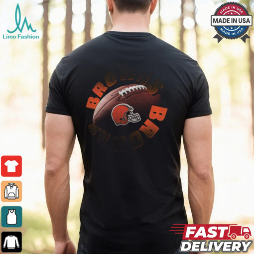 Cleveland Browns Spiral Heavyweight T Shirt