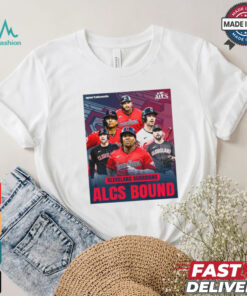 Cleveland Guardians ALCS Bound World Series 2024 MLB Postseason Poster t shirt
