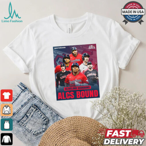 Cleveland Guardians ALCS Bound World Series 2024 MLB Postseason Poster t shirt
