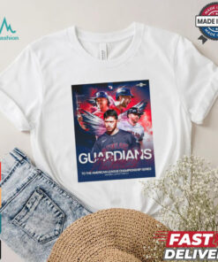 Cleveland Guardians Advance To The American League Championship Series Poster t shirt