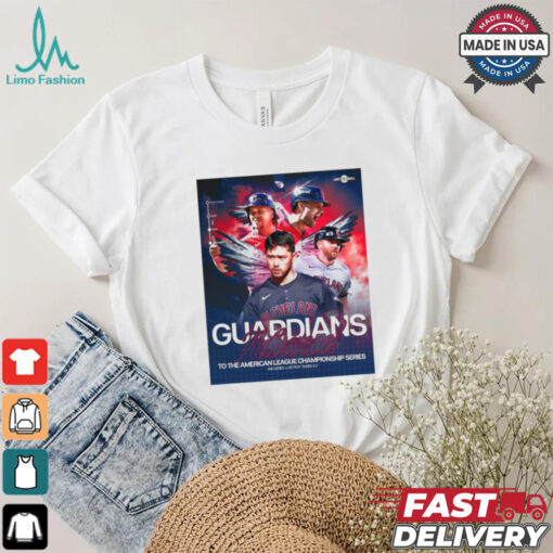 Cleveland Guardians Advance To The American League Championship Series Poster t shirt