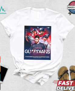 Cleveland Guardians Advance To The American League Championship Series Poster t shirt