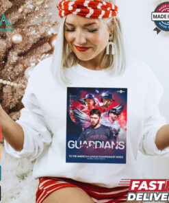 Cleveland Guardians Advance To The American League Championship Series Poster t shirt
