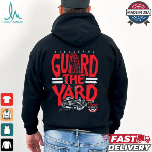 Cleveland Guardians Guard The Yard 2024 Playoff t shirt