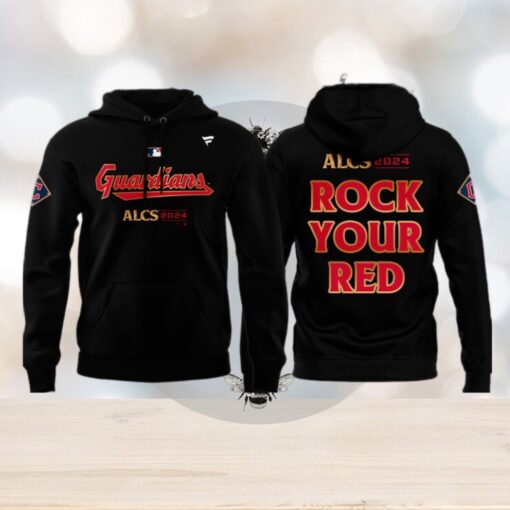 Cleveland Guardians Hoodie, Limited American League Championship Series Black Hoodie 2024