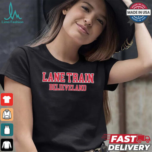 Cleveland Guardians Lane Train Believeland Shirt