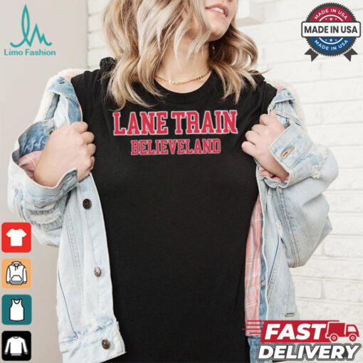 Cleveland Guardians Lane Train Believeland Shirt