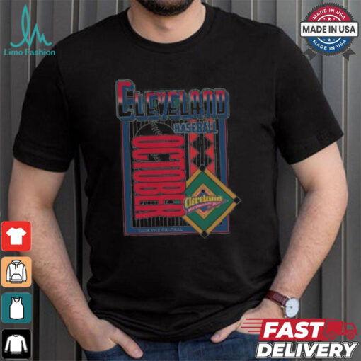 Cleveland Guardians October Take The Central 2024 T shirt