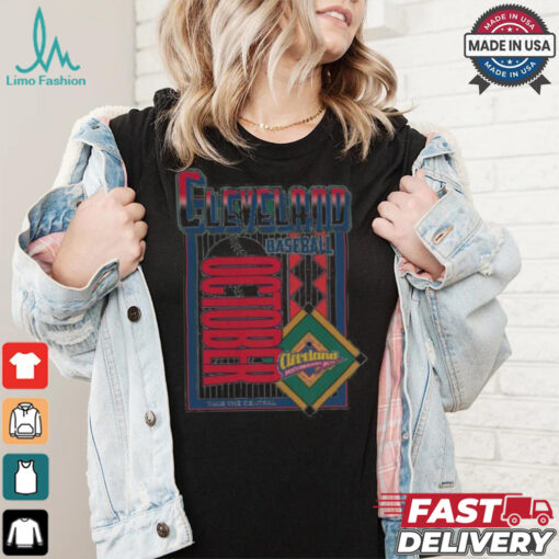 Cleveland Guardians October Take The Central 2024 T shirt