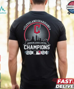 Cleveland Guardians Skyline American League Central Champs 2024 Shirt