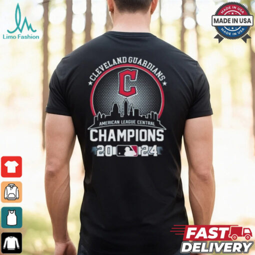 Cleveland Guardians Skyline American League Central Champs 2024 Shirt