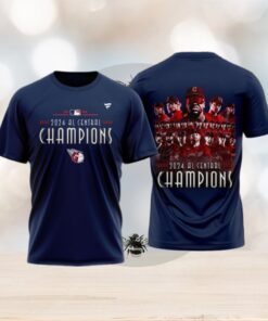 Cleveland Guardians TShirt, Cleveland Guardians American League Central Champs Limited Edition Navy