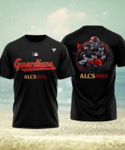 Cleveland Guardians TShirt, Cleveland Guardians Fanatics Black 2024 American League Division Series Champions Tee