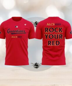 Cleveland Guardians TShirt, Limited American League Championship Series Red Tshirt 2024