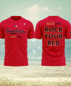 Cleveland Guardians TShirt, Limited American League Championship Series Red Tshirt 2024