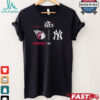 Real women love baseball smart women love the Mets diamond heart shirt