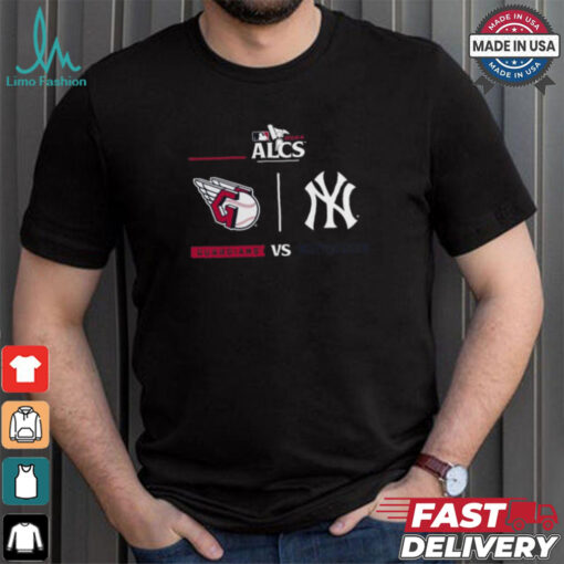 Cleveland Guardians Vs New York Yankees 2024 Batters Box ALCS Match Up T Shirt