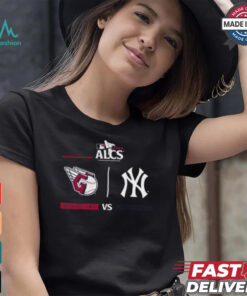 Cleveland Guardians Vs New York Yankees 2024 Batters Box ALCS Match Up T Shirt