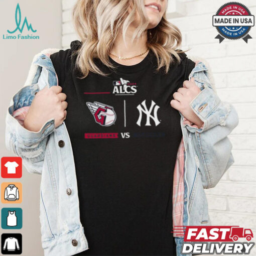 Cleveland Guardians Vs New York Yankees 2024 Batters Box ALCS Match Up T Shirt
