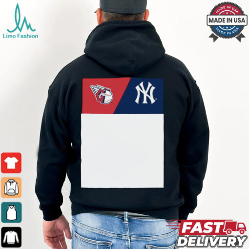 Cleveland Guardians vs New York Yankees ALCS 2024 prediction logo shirt