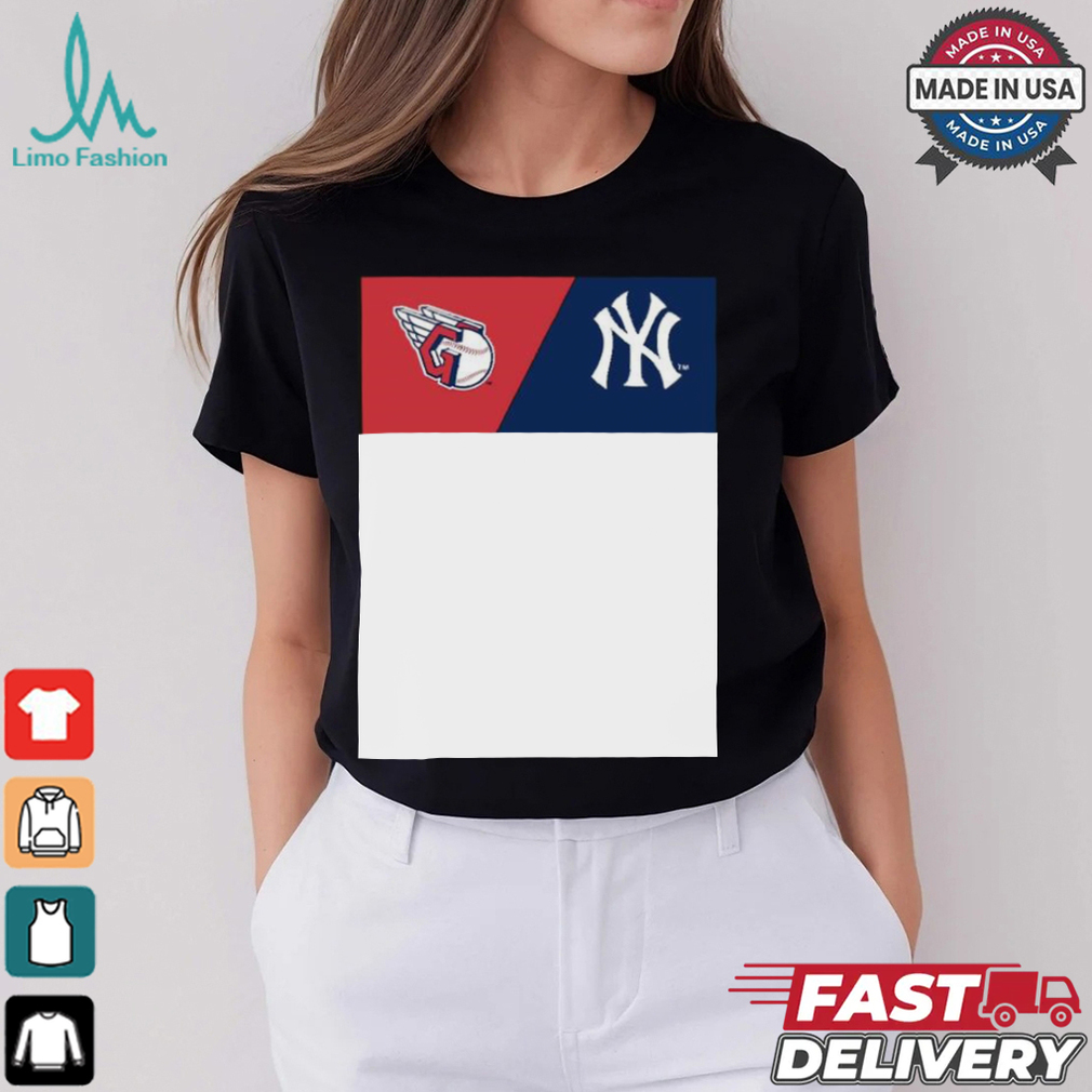 Cleveland Guardians vs New York Yankees ALCS 2024 prediction logo shirt Cleveland Guardians vs New York Yankees ALCS 2024 prediction logo shirt