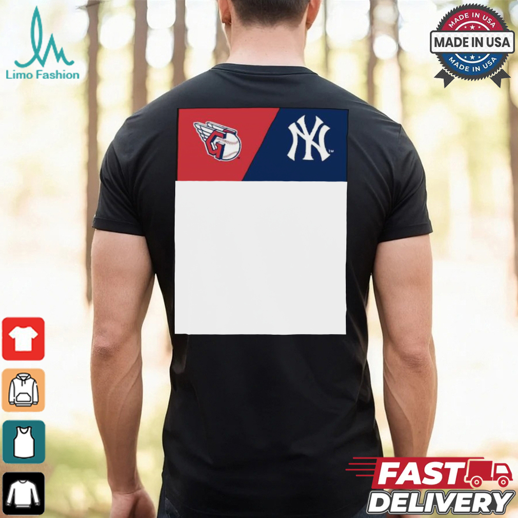 Cleveland Guardians vs New York Yankees ALCS 2024 prediction logo shirt Cleveland Guardians vs New York Yankees ALCS 2024 prediction logo shirt