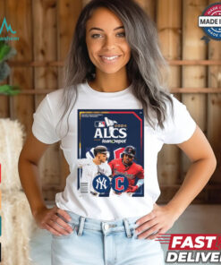 Cleveland Guardians vs. New York Yankees 2024 MLB ALCS Program Poster t shirt