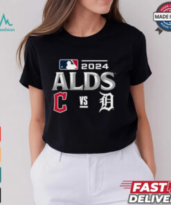 Cleveland Guardians vs. Tigers 2024 ALDS Matchup Set Logo T Shirt