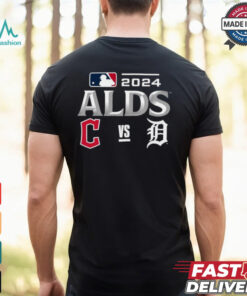 Cleveland Guardians vs. Tigers 2024 ALDS Matchup Set Logo T Shirt